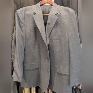 Men's Lightweight Grey Sport Coat Blazer - Made In Israel 50 r